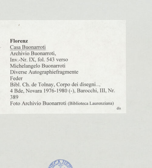 Rückseite von bh513410_recto