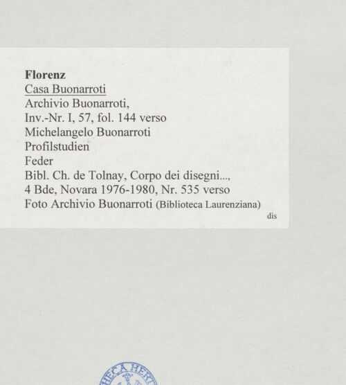 Rückseite von bh513459_recto