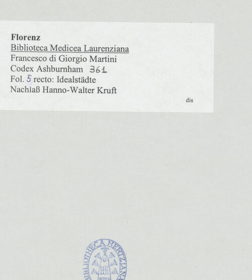 Rückseite von bh513963_recto