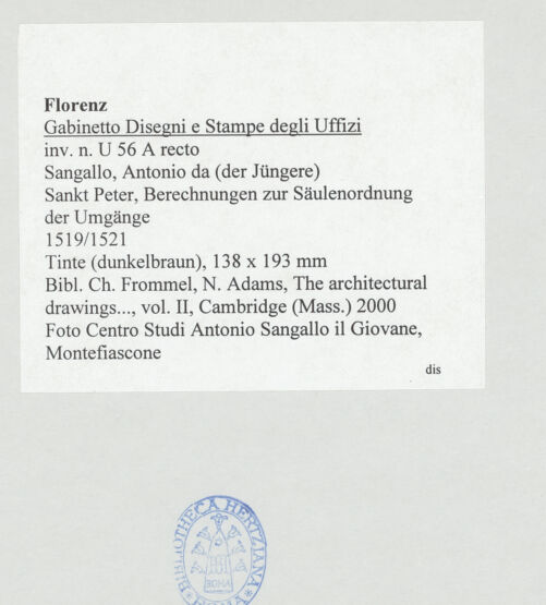 Rückseite von bh514053_recto