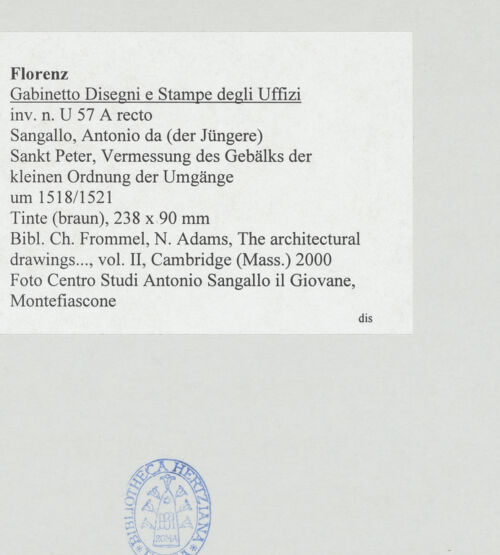 Rückseite von bh514054_recto