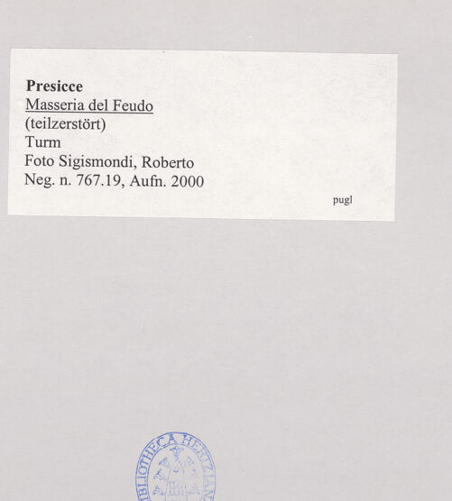 Rückseite von bh514794_recto