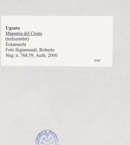 Rückseite von bh514802_recto