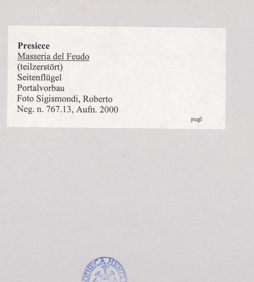 Rückseite von bh514865_recto