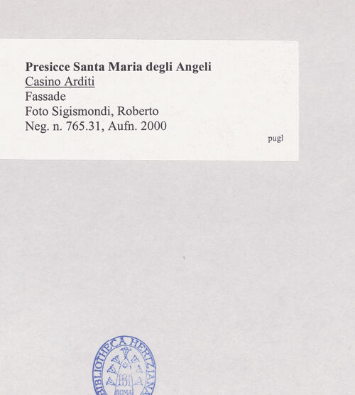 Rückseite von bh514940_recto