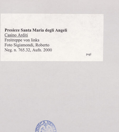 Rückseite von bh514941_recto