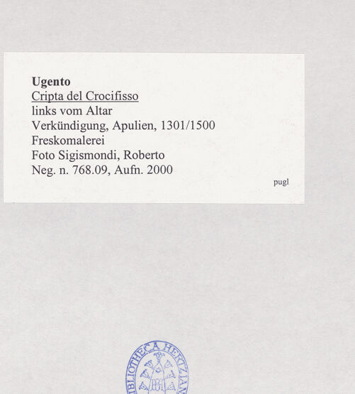 Rückseite von Sigismondi, Roberto [https://www.deutsche-digitale-bibliothek.de/content/lizenzen/rv-fz/] Verkündigung - , bh514985_recto. Foto: Sigismondi, Roberto.