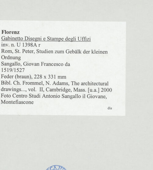 Rückseite von bh515209_recto