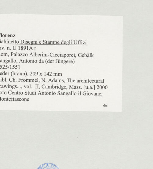 Rückseite von bh515233_recto