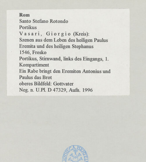 Rückseite von bh515529_recto