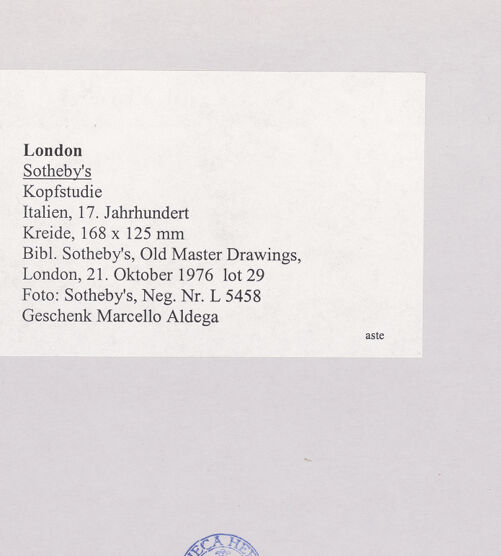 Rückseite von bh515536_recto