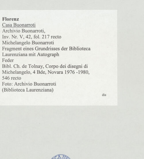 Rückseite von bh515560_recto