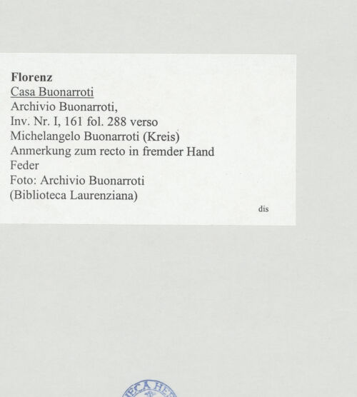 Rückseite von bh515561_recto