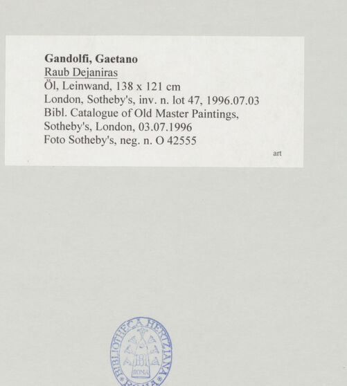 Rückseite von bh516104_recto