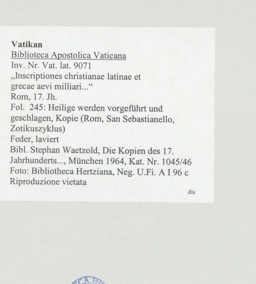 Rückseite von bh516146_recto