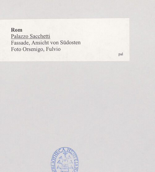 Rückseite von bh516252_recto