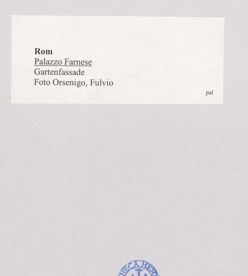 Rückseite von bh516268_recto