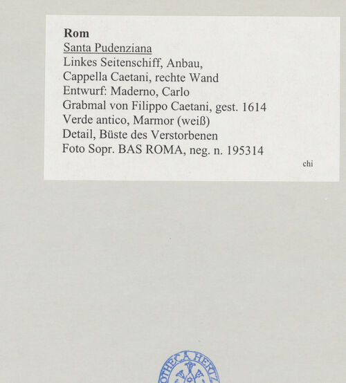 Rückseite von bh516502_recto