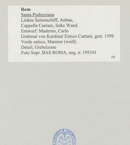 Rückseite von bh516505_recto