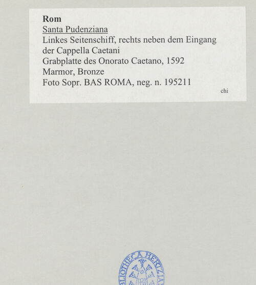 Rückseite von bh516518_recto