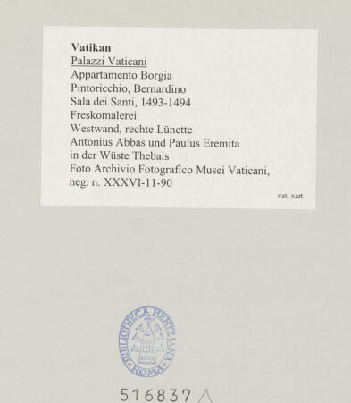 Rückseite von bh516837_recto