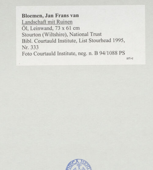 Rückseite von bh517855_recto