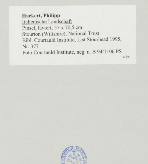 Rückseite von bh517871_recto