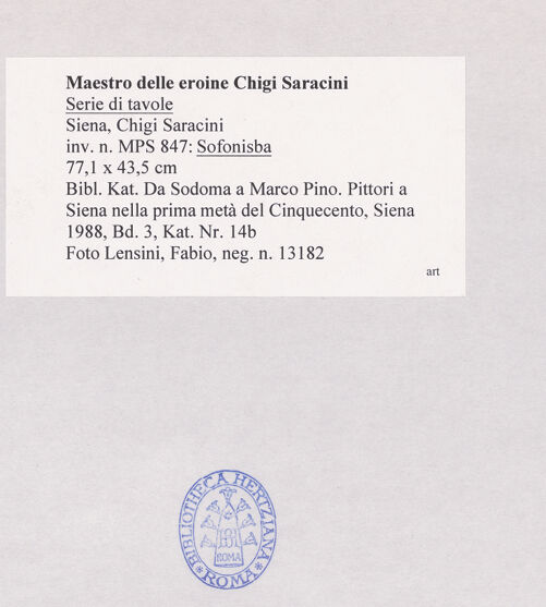 Rückseite von bh518559_recto