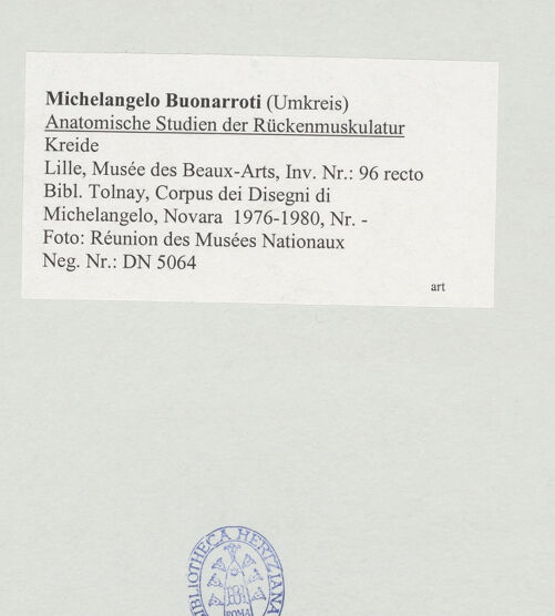 Rückseite von bh519214_recto