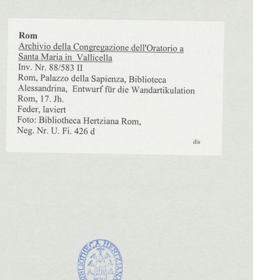 Rückseite von bh519574_recto