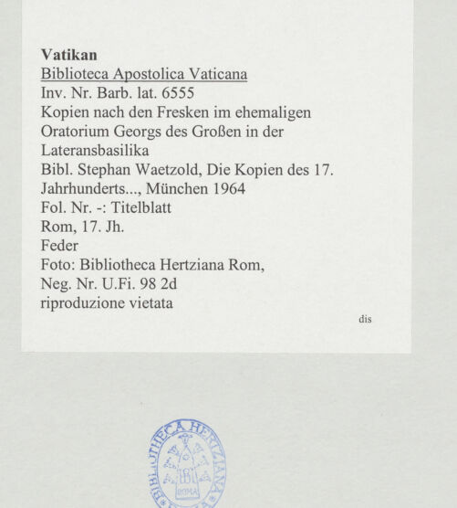 Rückseite von bh519655_recto