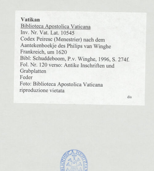 Rückseite von bh520171_recto