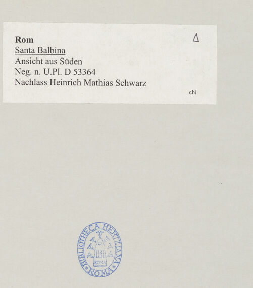 Rückseite von bh520731_recto