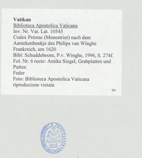 Rückseite von bh520949_recto