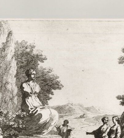 Rückseite von Landesbildstelle Rheinland [http://creativecommons.org/publicdomain/mark/1.0/] Frauen besuchen antike Ruinen - , bh520985. Foto.