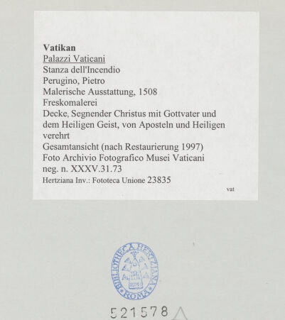 Rückseite von bh521578_recto