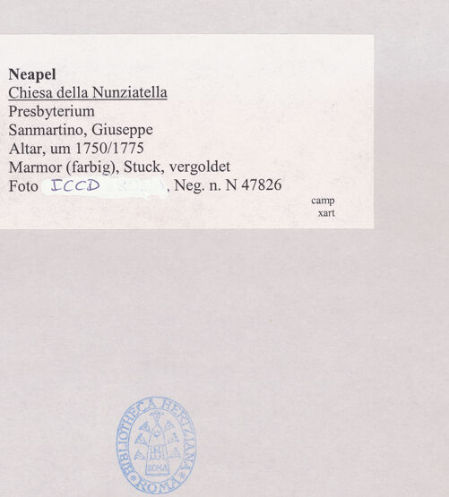 Rückseite von ICCD [https://www.deutsche-digitale-bibliothek.de/content/lizenzen/rv-ez/] Gesamtansicht, bh521652_recto. Foto.