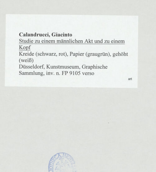 Rückseite von bh522919_recto