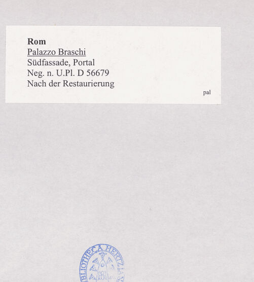 Rückseite von bh523731_recto