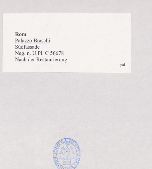 Rückseite von bh523732_recto