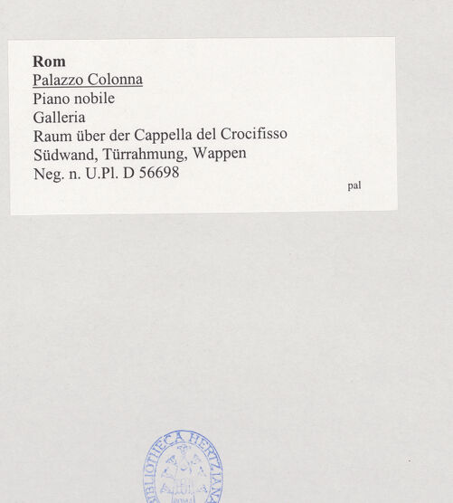 Rückseite von bh524571_recto