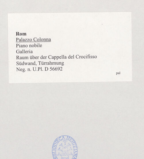 Rückseite von bh524573_recto