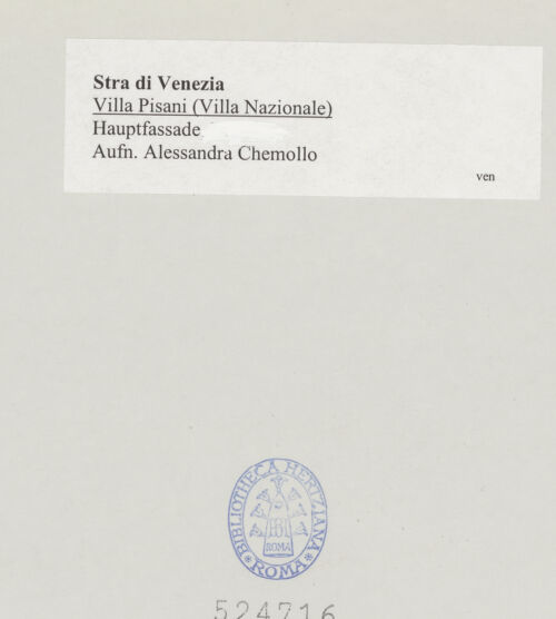 Rückseite von bh524716_recto