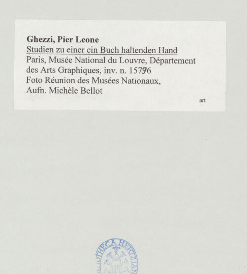 Rückseite von bh524960_recto