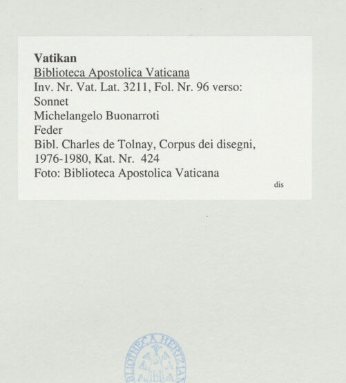 Rückseite von bh525603_recto