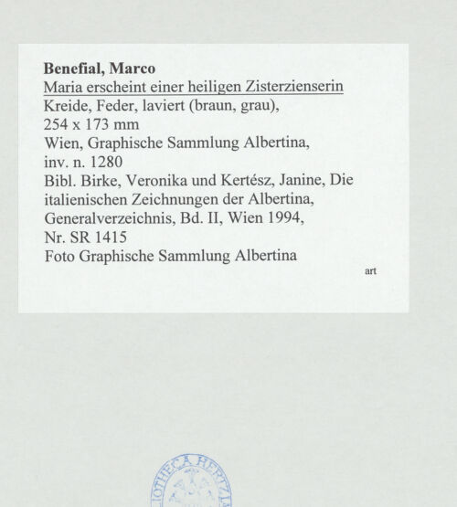 Rückseite von bh525742_recto