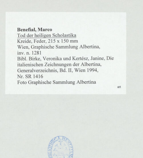 Rückseite von bh525743_recto