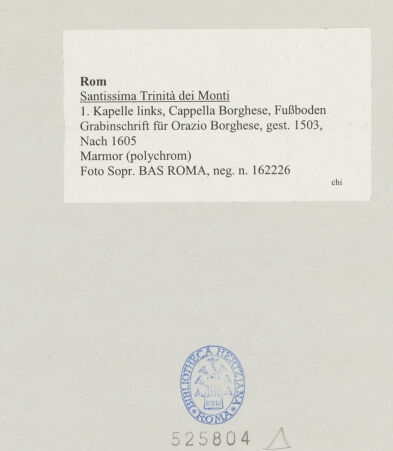 Rückseite von bh525804_recto