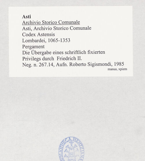 Rückseite von bh526031_recto