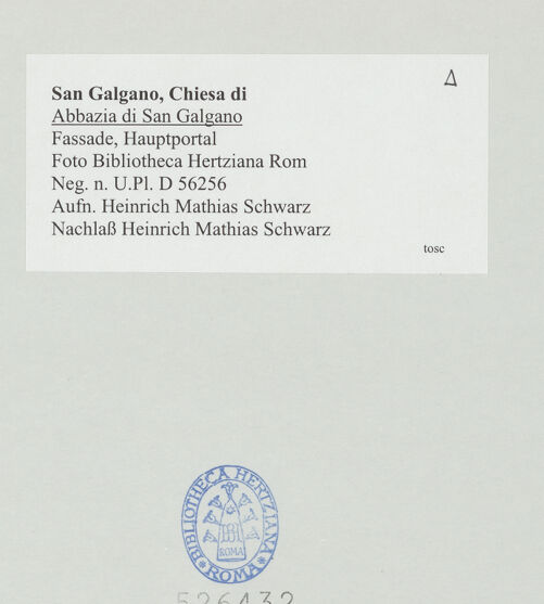 Rückseite von bh526432_recto